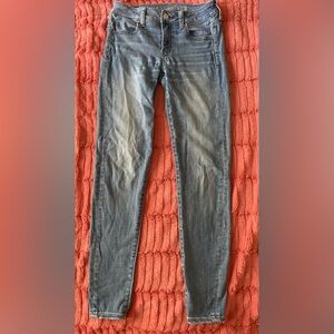 American Eagle Outfitters Light Blue Denim Jeans